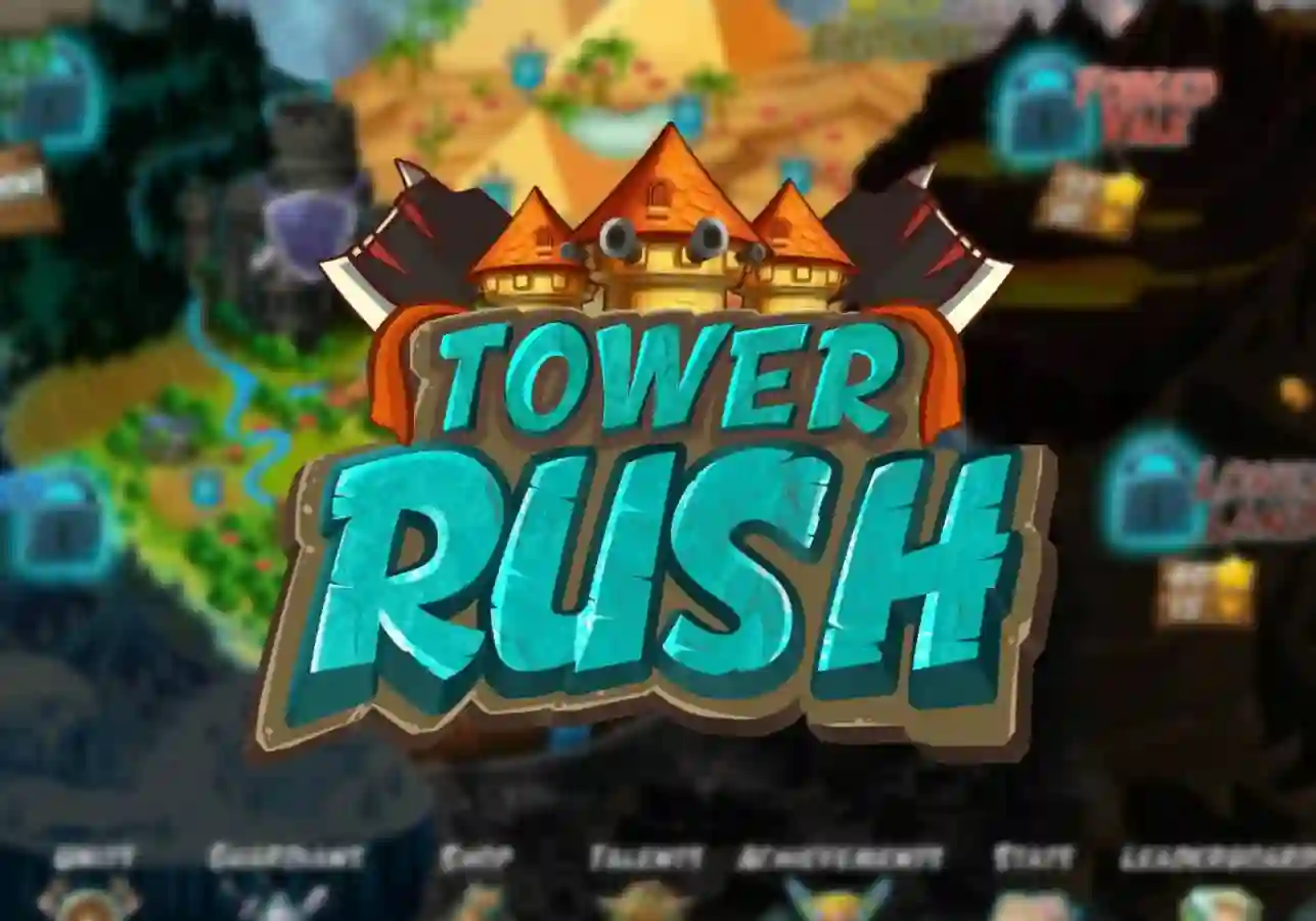 Interfejs gry Tower Rush Galaxsys